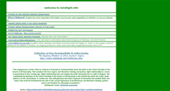 Desktop Screenshot of mindlight.info
